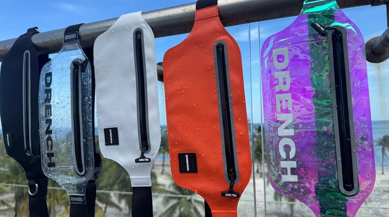 Drench Store 100% Waterproof Waist Pouch with Floating Phone Case | Submersible Dry Bag Fanny Pack | Waterproof Belt Bag for Swimming, Boating, SUP, Snorkeling | IPX8 Waist Pack + Phone Holder, Orange - Image 3